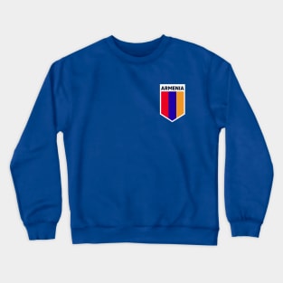 Armenia Flag Emblem Crewneck Sweatshirt